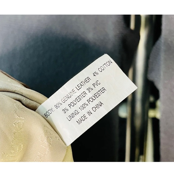 Tignanello Y2K Soho Shoulder Bag Leather Patchwork Buckle Metallic Colorful - Picture 10 of 11